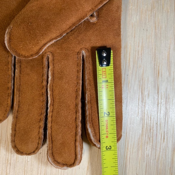 NEW Hestra Men's Size 9 • Tan Lambskin • Sheerling Lined • Classic Style - Picture 8 of 11